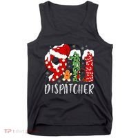 Funny 911 Dispatcher SantaS Favorite 911 Dispatcher Tank Top thumb 0