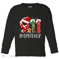 Funny 911 Dispatcher SantaS Favorite 911 Dispatcher Toddler Long Sleeve Shirt thumb 0