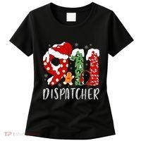 Funny 911 Dispatcher SantaS Favorite 911 Dispatcher Women's T-Shirt thumb 0