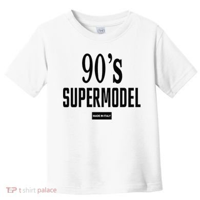 Funny 90S Supermodel Vintage Trendy Toddler T-Shirt