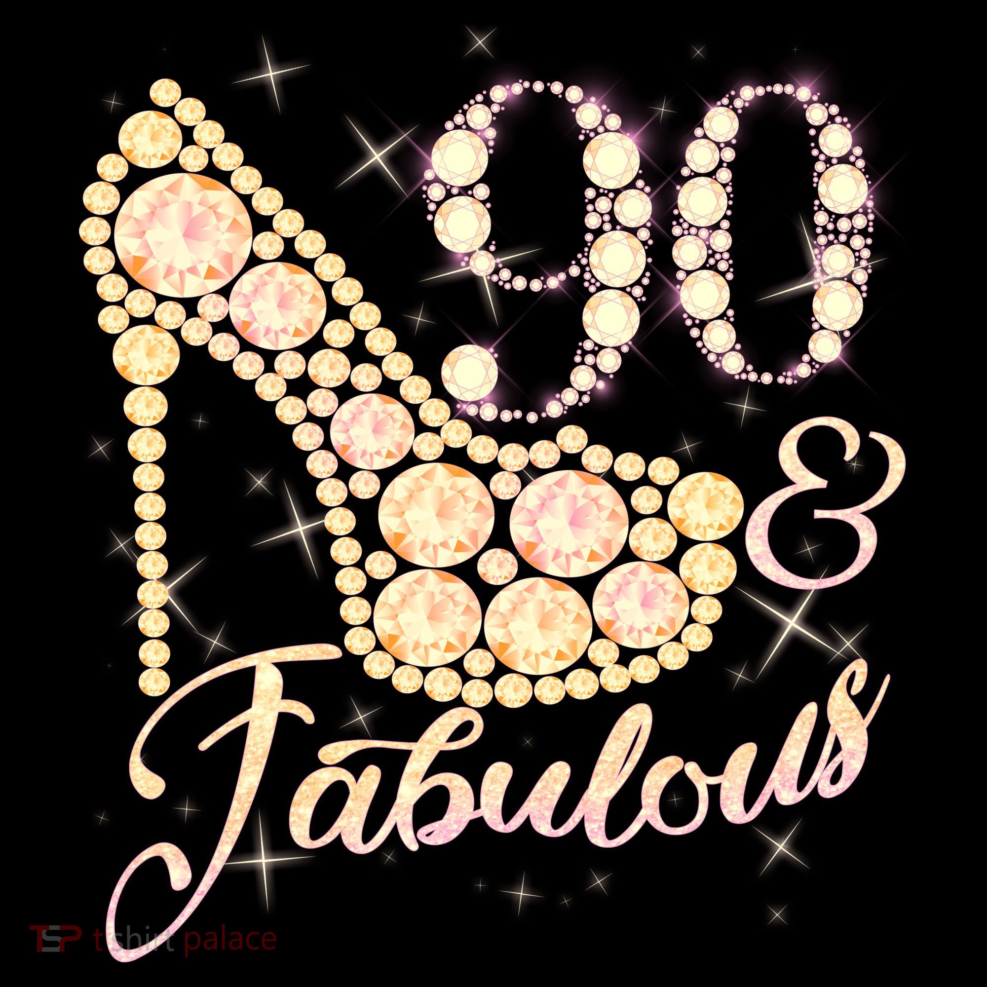 Fabulous & 90 Sparkly Heel 90th Birthday Ornament