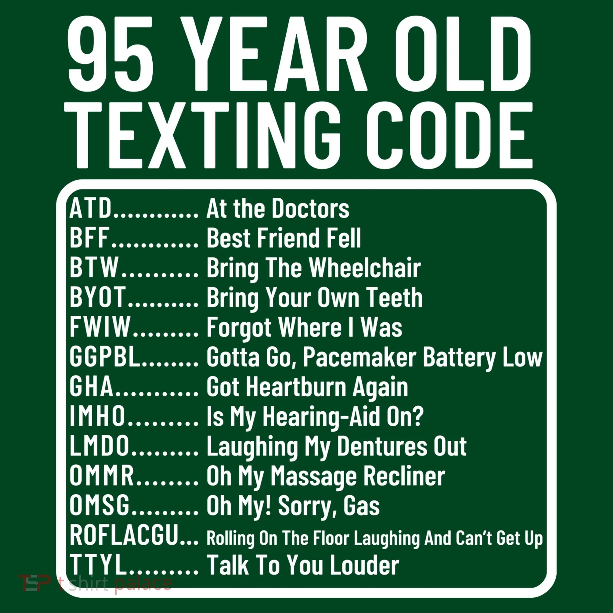 Funny 95 Year Old Texting Code Birthday Kids Hoodie