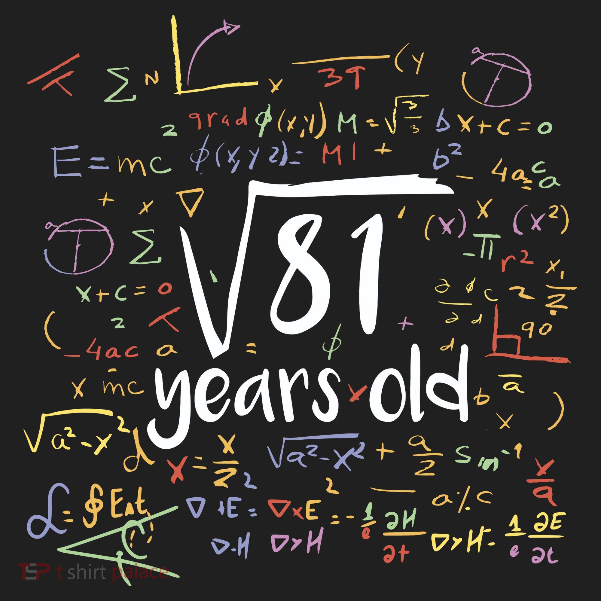 Funny 9 Year Old Birthday Square Root Of 81 Math Beanie