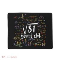 Funny 9 Year Old Birthday Square Root Of 81 Math Mousepad thumb 0