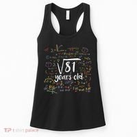 Funny 9 Year Old Birthday Square Root Of 81 Math Women's Tank Top thumb 0