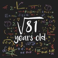 Funny 9 Year Old Birthday Square Root Of 81 Math Golf Towel thumb 3