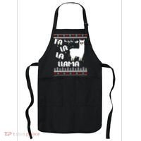 Fa La La Llama Ugly Christmas Apron thumb 0