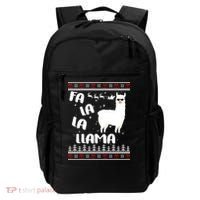 Fa La La Llama Ugly Christmas Backpack thumb 0