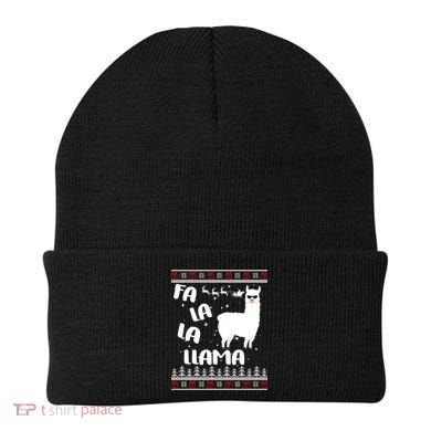Fa La La Llama Ugly Christmas Beanie