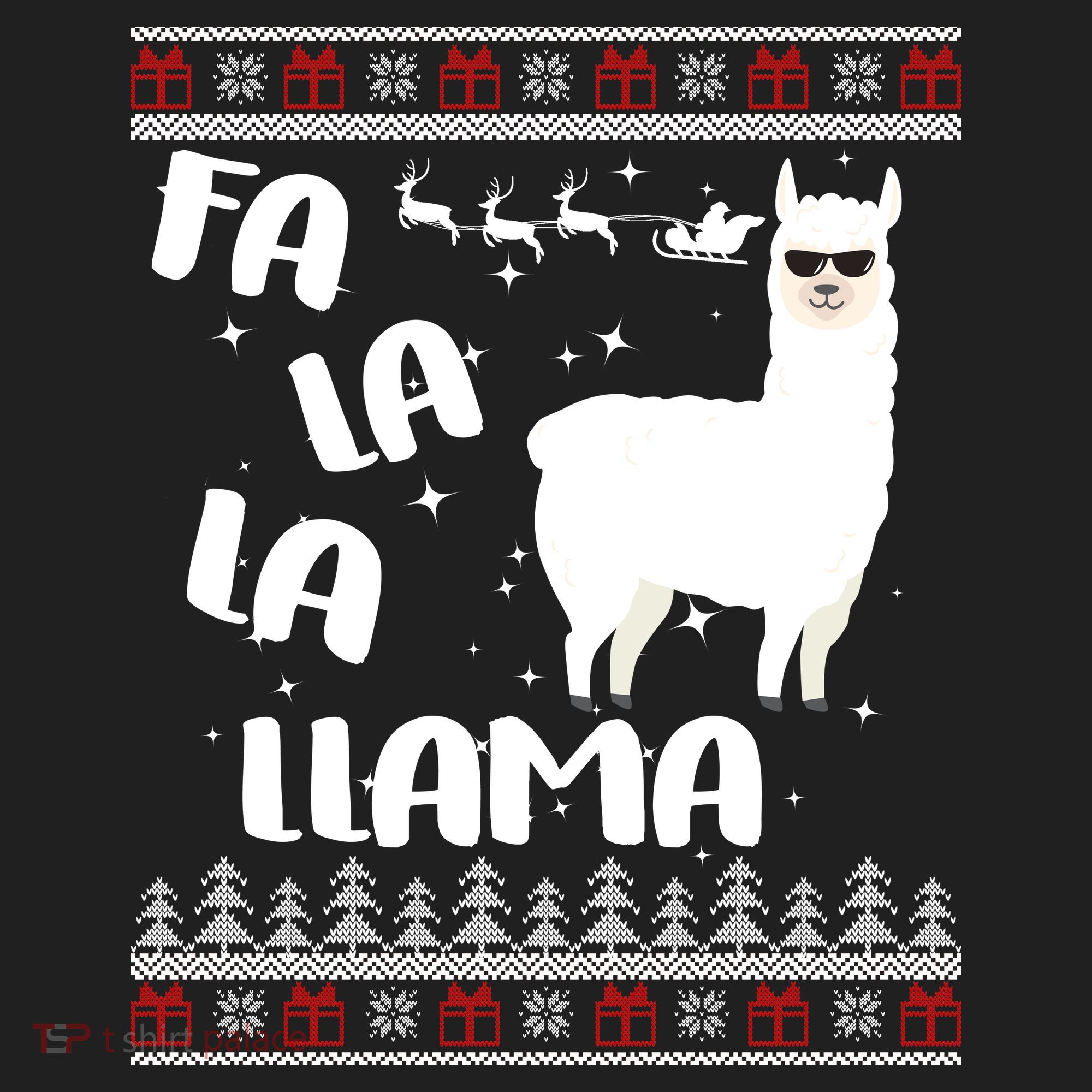 Fa La La Llama Ugly Christmas Tumbler