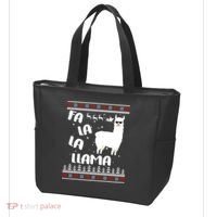 Fa La La Llama Ugly Christmas Tote Bag thumb 3