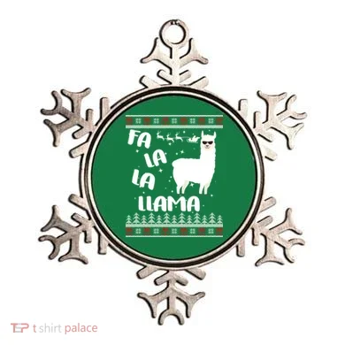 Fa La La Llama Ugly Christmas Ornament