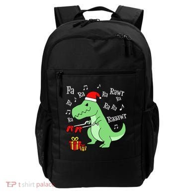 Fa Ra Ra Rawr Christmas T-Rex Presents Backpack