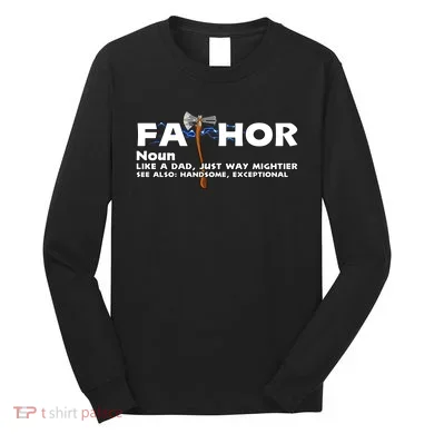 Fa-Thor Definition Long Sleeve Shirt