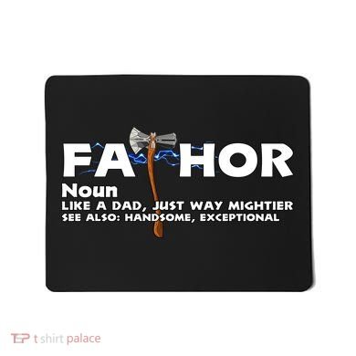 Fa-Thor Definition Mousepad