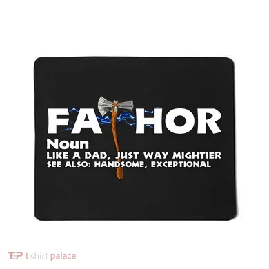 Fa-Thor Definition Mousepad