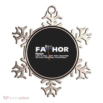 Fa-Thor Definition Ornament