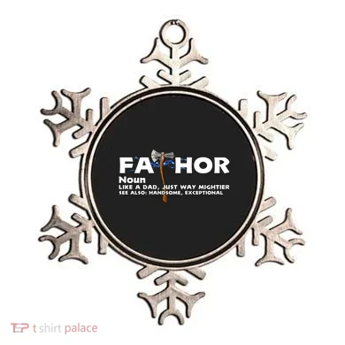 Fa-Thor Definition Ornament