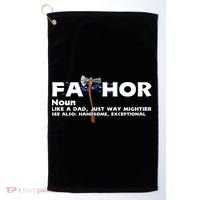 Fa-Thor Definition Golf Towel thumb 0