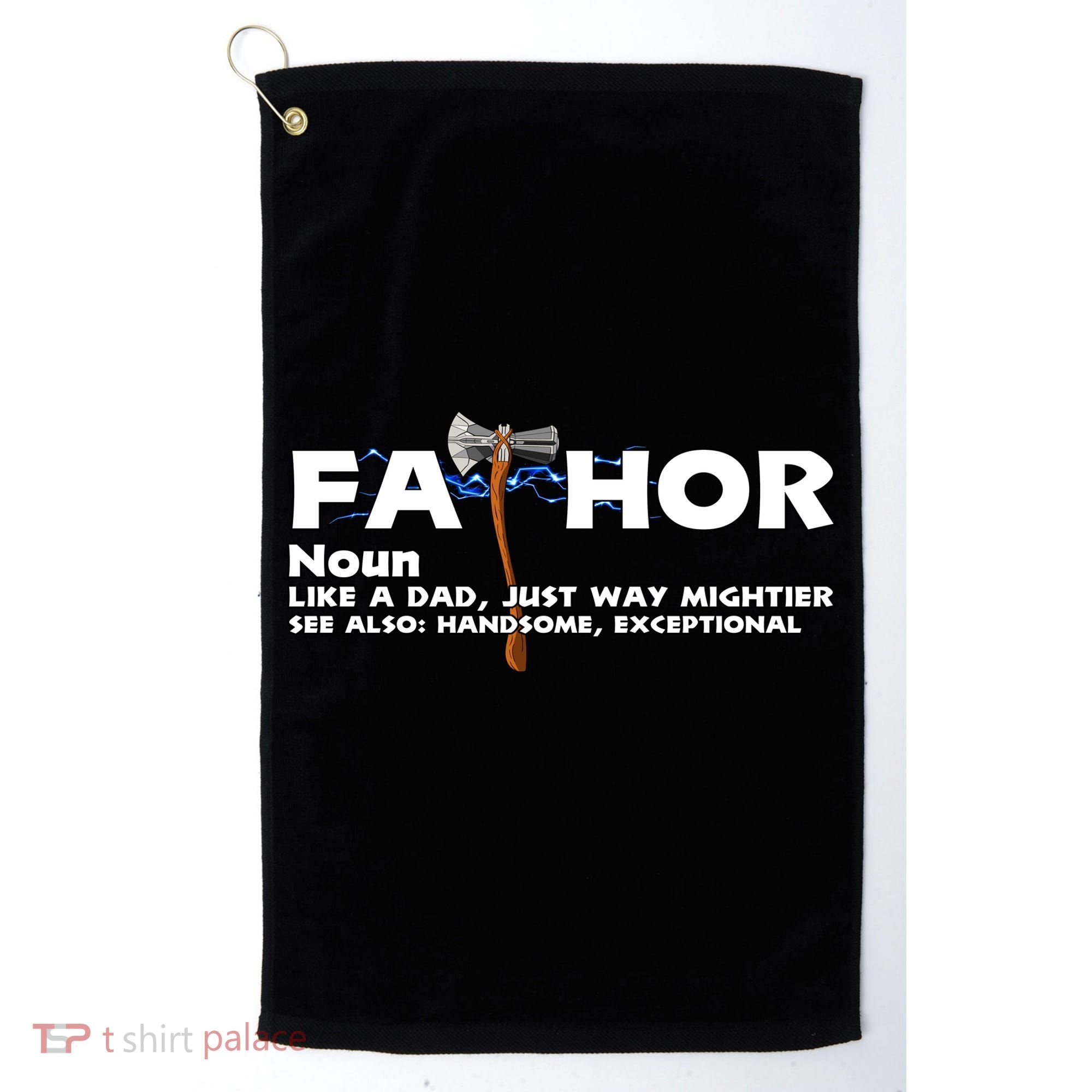 Fa-Thor Definition Golf Towel