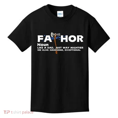 Fa-Thor Definition Kids T-Shirt