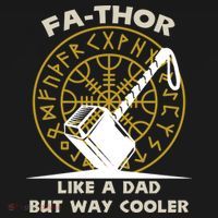 Fa-Thor Like a Dad But Way Cooler Sweatshirt thumb 3