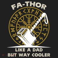 Fa-Thor Like a Dad But Way Cooler Beanie thumb 2