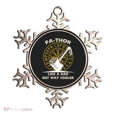 Fa-Thor Like a Dad But Way Cooler Ornament