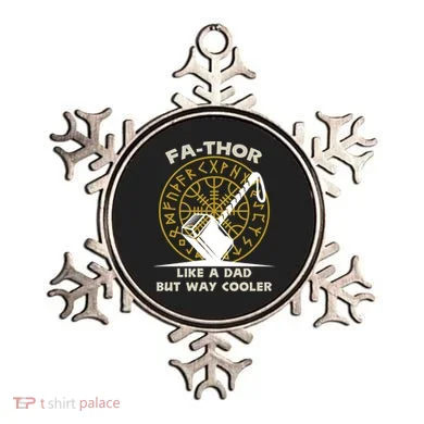 Fa-Thor Like a Dad But Way Cooler Ornament
