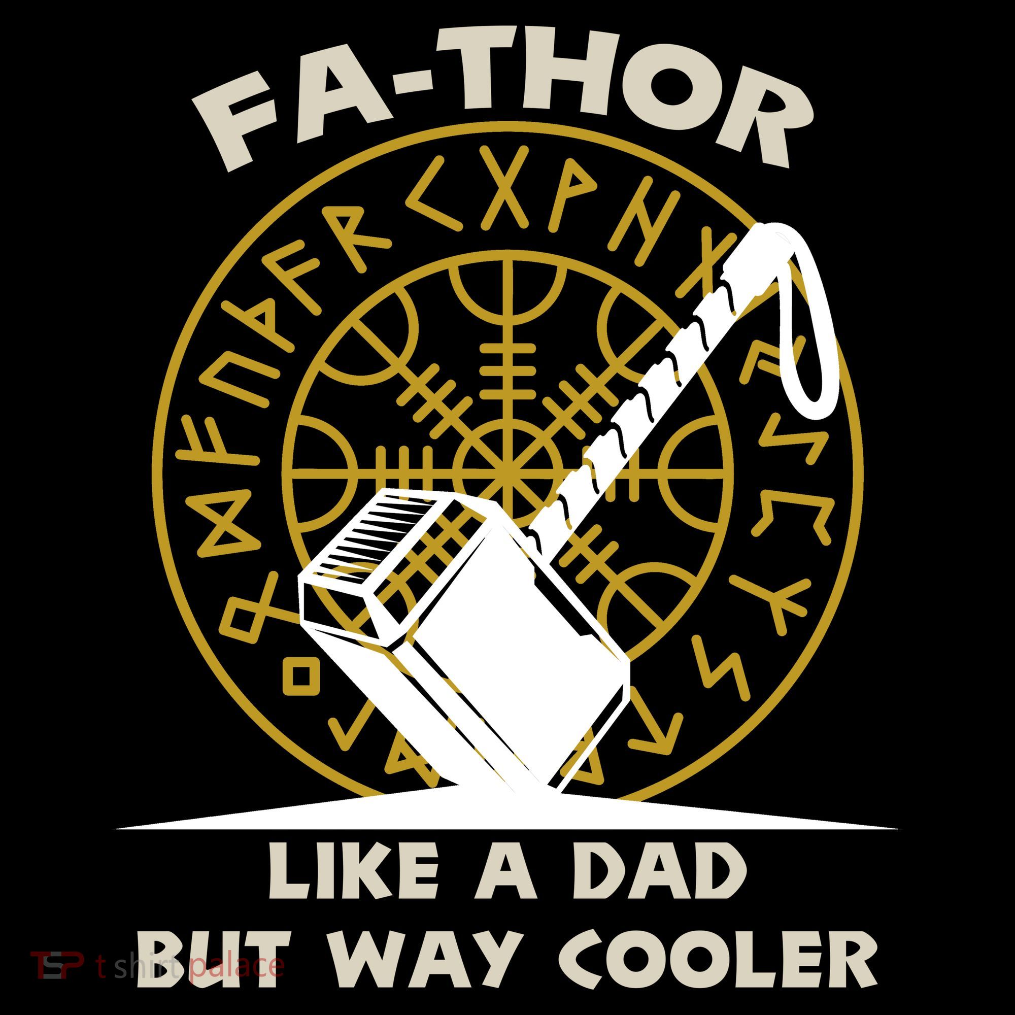 Fa-Thor Like a Dad But Way Cooler Ornament