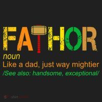 Fa-thor Like Dad Just Way Mightier Hat thumb 2