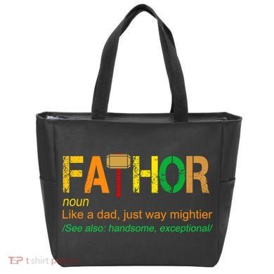 Fa-thor Like Dad Just Way Mightier Tote Bag