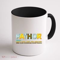 Fa-Thor Mighty Dad Lightning Coffee Mug thumb 1