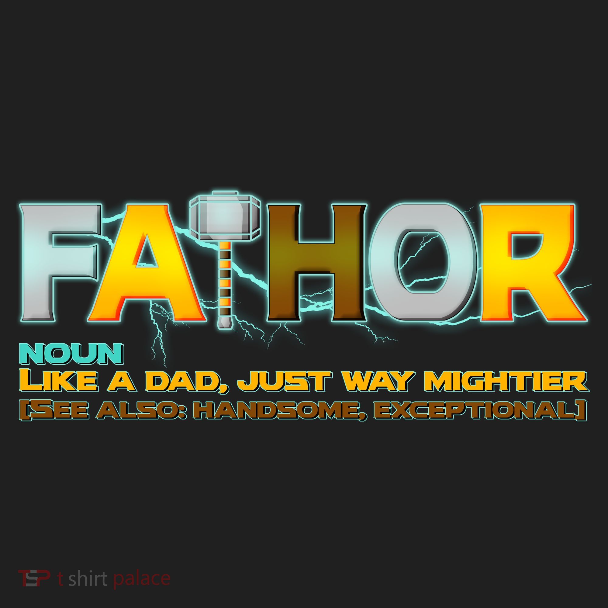 Fa-Thor Mighty Dad Lightning Tumbler