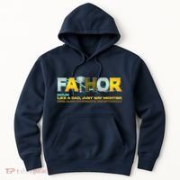 Fa-Thor Mighty Dad Lightning Hoodie thumb 0