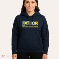 Fa-Thor Mighty Dad Lightning Hoodie thumb 5