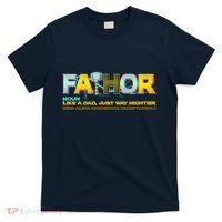 Fa-Thor Mighty Dad Lightning T-Shirt thumb 0