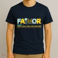 Fa-Thor Mighty Dad Lightning T-Shirt thumb 3