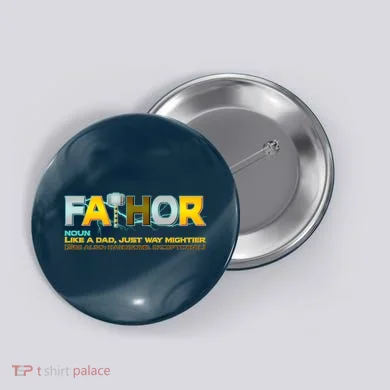 Fa-Thor Mighty Dad Lightning Button