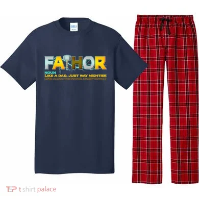 Fa-Thor Mighty Dad Lightning Pajama Set