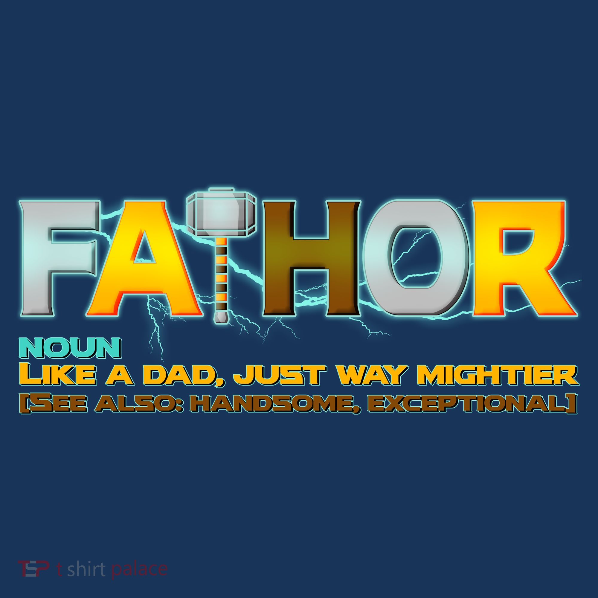 Fa-Thor Mighty Dad Lightning Polo