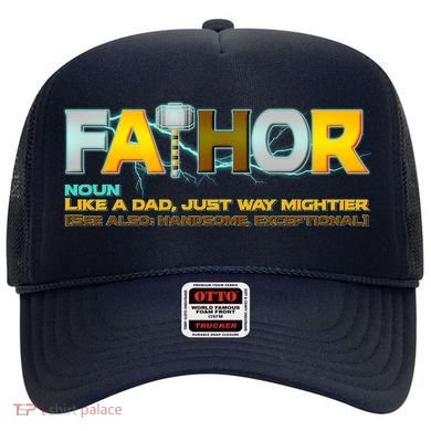 Fa-Thor Mighty Dad Lightning Hat