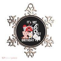 Farm Animals 1 Year Old It's My 1st Birthday Party Ornament thumb 0