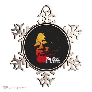 Free Agent 4 Life Coach Gang Wear Retro Graphic Tee Ornament