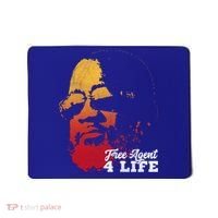 Free Agent 4 Life Coach Gang Wear Retro Graphic Tee Mousepad thumb 0