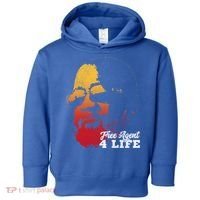 Free Agent 4 Life Coach Gang Wear Retro Graphic Tee Toddler Hoodie thumb 0