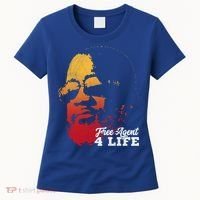 Free Agent 4 Life Coach Gang Wear Retro Graphic Tee Women's T-Shirt thumb 0