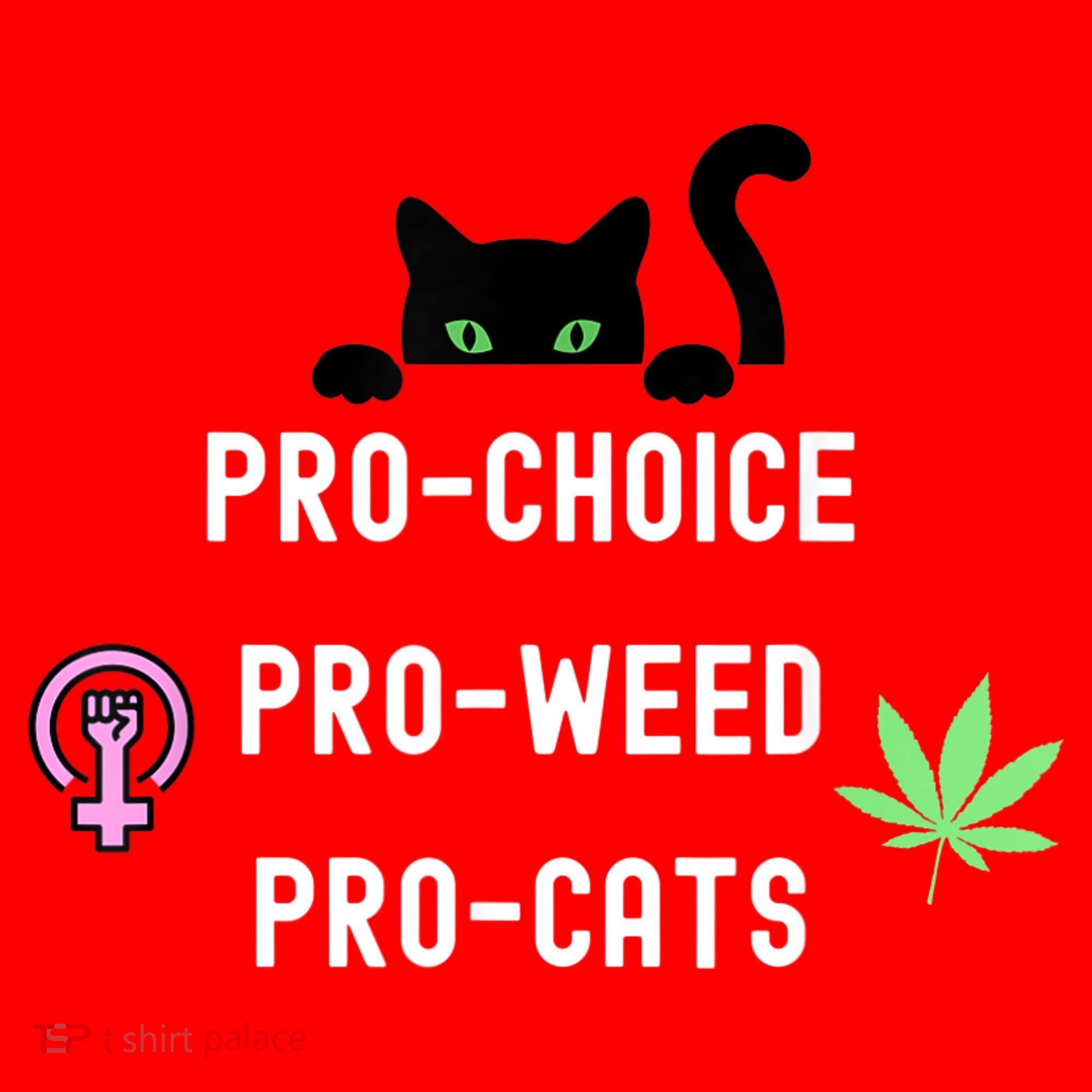 Feminism And 420 Funny Pro Choice Pro Cats Pro Weed Feminist Santa Hat