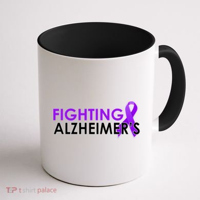 Fighting Alzheimer's Coffee Mug back