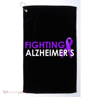 Fighting Alzheimer's Golf Towel